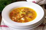 American Fish Soup With Orange Saffron And Dill Recipe Appetizer