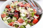 American Greek Chopped Salad Recipe Appetizer