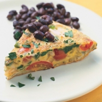 Frittata with Black Beans recipe