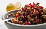 American Pomegranateorange Relish With Walnuts Recipe Breakfast