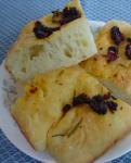 American Sundried Tomato and Herb Focaccia Appetizer
