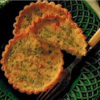 Spanish Crab And Lime Quiches Appetizer