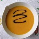 Cream of Pumpkin Soup with Carrots and Apples recipe