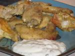 British Jalapeno Wings With Cool Cilantro Dip Appetizer