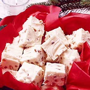 American White Chocolate Fudge 4 Dessert