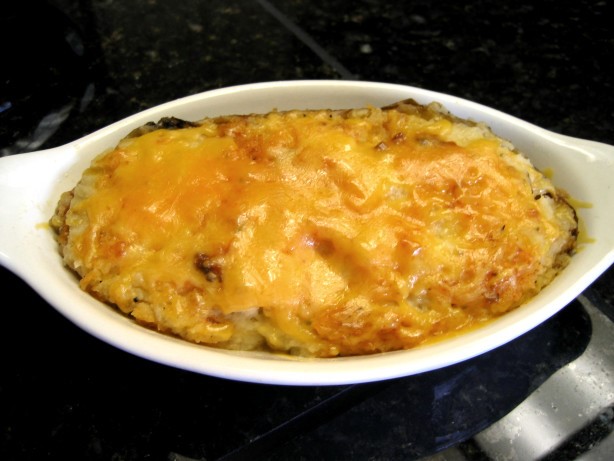 American Cheesy Creamy Twice Baked Potatoes Appetizer