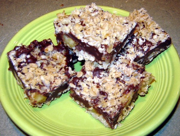 American Nobake Banana Peanut Butter Fudge Bars 1 Dessert