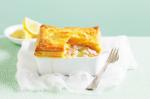 American Creamy Salmon And Leek Pie Recipe Appetizer