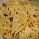 Indian Bread Chapati Appetizer
