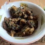 Indian Curry of Lamb and Spinach Appetizer