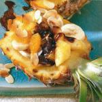 Iranian/Persian Fruit Salad in Pineapple Dessert
