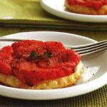 British Small Tatins to Tomatoes Appetizer
