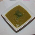 British Velvety of Courgettes in the Chervil Appetizer