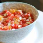 Canadian Tomato Salsa with Orange Appetizer