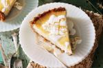 British Lemon and Honey Anzac Tart Recipe Dessert