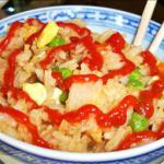 British Hot and Spicy Fried Rice Dinner