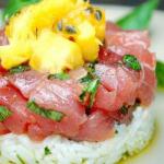 American Tuna Tartar with the Pineapple Dinner