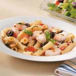 Shrimp and Olive Rigatoni recipe