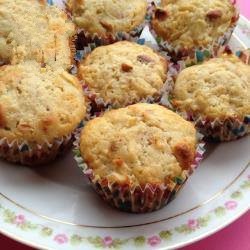 Australian Apples Marzipan Muffins Dessert