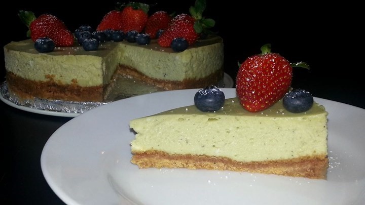 Australian Green Tea Cheesecake Recipe Dessert