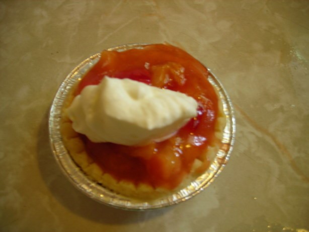 Australian Peaches and Cream Tarts Dessert