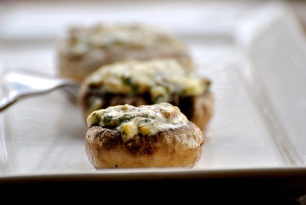 French Mushrooms With Garlic Butter Appetizer