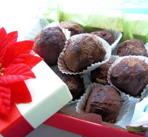 French Truffes De Chocolat french Chocolate Truffles Dessert