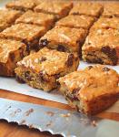Chocolate Chip Pecan Blondies  Once Upon a Chef recipe