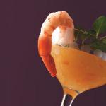 American Shrimp with Orange Pineapple Sauce Dinner