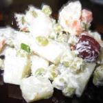 Australian Salad of Cassava Root with Mayonnaise Appetizer