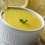 British Simple Lemon Curd Appetizer