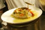American Saltbaked Snapper with Ice Wine Nage Recipe Appetizer