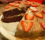 Raspberry Chocolate Cake vegan recipe