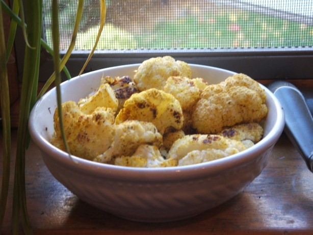 American Cauliflower Poppers   Points Dinner