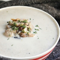 Romanian Mixed Mushroom Soup