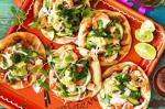Mexican Prawn Tostadas Recipe Appetizer