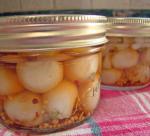 British Easy and Traditional British Pub Style Pickled Onions Appetizer