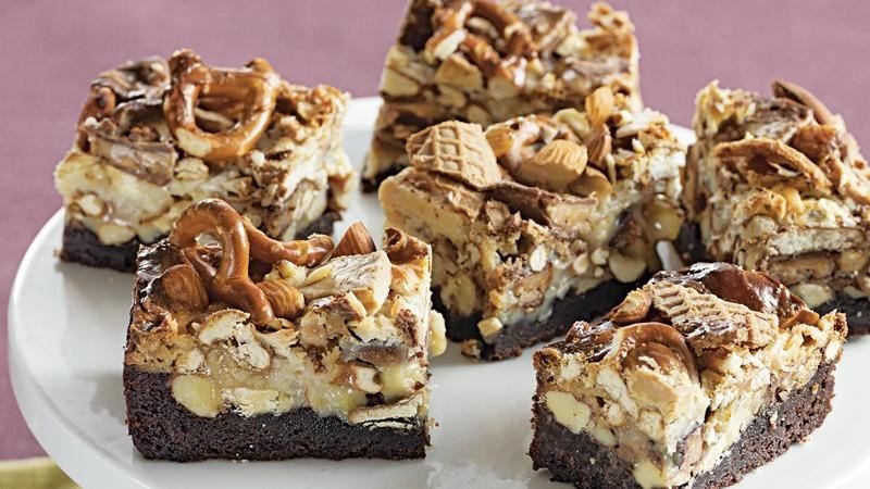 Australian Seven Layer Brownie Bites Dessert