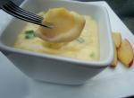 French Brie Cheese Fondue Appetizer