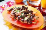 Canadian Hoisin Lamb Kebabs With Cashew And Coriander Recipe BBQ Grill