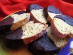 Canadian Chocolate Dipped Almond Anise Biscotti Dessert
