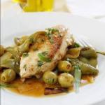 American Chicken Breast with Olive Appetizer