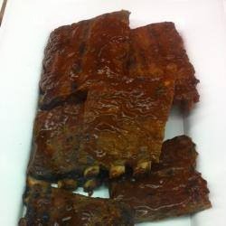 American Homemade Bbq Ribs Appetizer