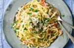 Australian Bacon and Zucchini Linguine With Mint and Parmesan Recipe Appetizer