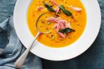 Australian Matt Prestons Roast Pumpkin and Ham Soup Recipe Appetizer