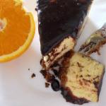 Australian Orange Cheesecake with Chocolate Dessert