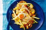 Australian Golden Saffron Chicken And Potato Salad Recipe BBQ Grill