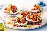 Australian Grilled Ricotta Bruschetta With Sweet And Sour Tomatoes Recipe Appetizer