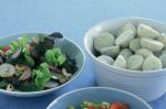 American Potato Salad With Basil Dressing Recipe Appetizer