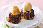 American Chocolate And Salted Caramel Icecream Stacks Recipe Dessert